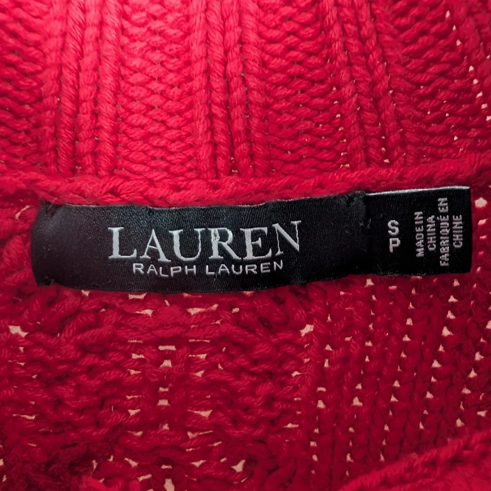 Ralph Lauren Cable Knit Turtleneck Sweater - Picture 6 of 9